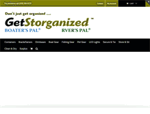 Tablet Screenshot of getstorganized.com